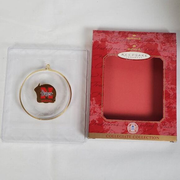 2000 Hallmark Keepsake Ornament Nebraska Huskers Collegiate Collection – Glass & - Picture 2 of 6